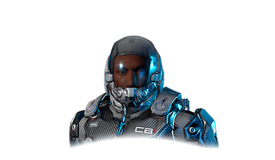 Human Vanguard male portrait