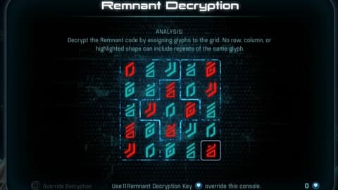 11 Remnant decryption keys available in inventory