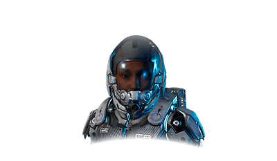 Human Vanguard female portrait